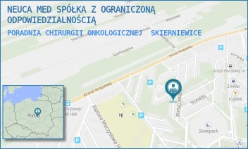 PORADNIA CHIRURGII ONKOLOGICZNEJ - ŚWIAT ZDROWIA OPERATOR MEDYCZNY SP. Z O.O - UL. WŁADYSŁAWA ORKANA 6 D/E/F,  SKIERNIEWICE