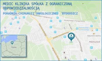 PORADNIA CHIRURGII ONKOLOGICZNEJ - MEDIC KLINIKA SPÓŁKA Z OGRANICZONĄ ODPOWIEDZIALNOŚCIĄ - WOJCIECHA ŁOCHOWSKIEGO 7A, BYDGOSZCZ