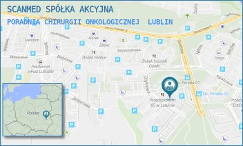 PORADNIA CHIRURGII ONKOLOGICZNEJ - SCANMED SPÓŁKA AKCYJNA - ONYKSOWA 10,  LUBLIN