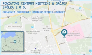 PORADNIA CHIRURGII ONKOLOGICZNEJ - POWIATOWE CENTRUM MEDYCZNE W GRÓJCU SPÓŁKA Z O.O. - PIOTRA SKARGI 10,  GRÓJEC