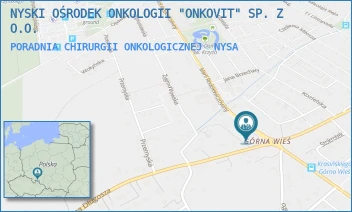 PORADNIA CHIRURGII ONKOLOGICZNEJ - NYSKI OŚRODEK ONKOLOGII "ONKOVIT" SP. Z O.O. - UL. MARII RODZIEWICZÓWNY 34, NYSA