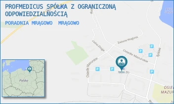 PORADNIA MRĄGOWO - PROFMEDICUS SPÓŁKA Z OGRANICZONĄ ODPOWIEDZIALNOŚCIĄ - OSEDLE MAZURSKIE 33 A, MRĄGOWO