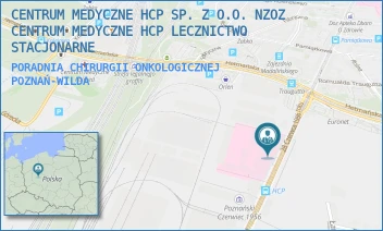 PORADNIA CHIRURGII ONKOLOGICZNEJ - CENTRUM MEDYCZNE HCP SPÓŁKA Z O.O. NZOZ CENTRUM MEDYCZNE HCP LECZNICTWO AMBULATORYJNE - 28 CZERWCA1956 194, POZNAŃ-WILDA
