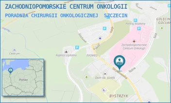 PORADNIA CHIRURGII ONKOLOGICZNEJ - ZACHODNIOPOMORSKIE CENTRUM ONKOLOGII - STRZAŁOWSKA 22, SZCZECIN